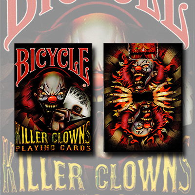 (image for) Killer Clowns Playing Cards - Bicycle